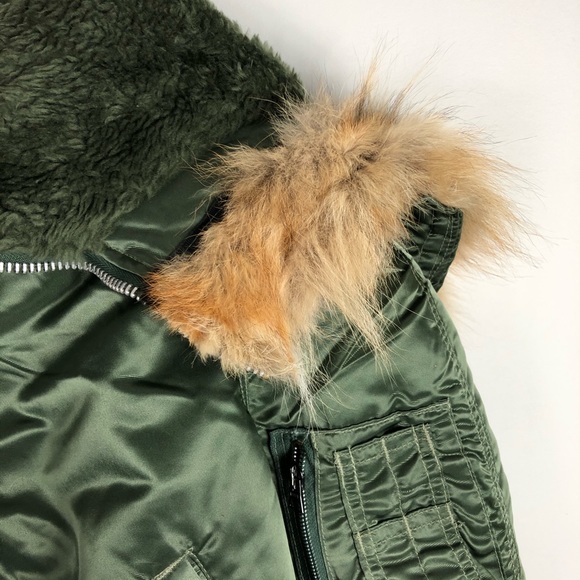 Special Issue Military Uniform Coyote Trim Bomber - Picture 5 of 8